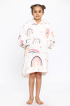 Kids Rainbow Hearts Hoodie Multi - TheHugSnugStore