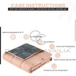 Mink Reversible Weighted Blanket