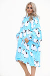 Sheep Hoodie Blue - TheHugSnugStore