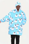 Sheep Hoodie Blue - TheHugSnugStore