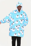 Sheep Hoodie Blue - TheHugSnugStore
