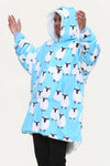 Sheep Hoodie Blue - TheHugSnugStore
