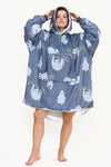 Sloth Hoodie Grey - TheHugSnugStore