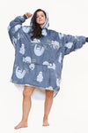 Sloth Hoodie Grey - TheHugSnugStore
