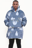 Sloth Hoodie Grey - TheHugSnugStore