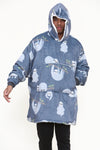 Sloth Hoodie Grey - TheHugSnugStore