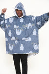 Sloth Hoodie Grey - TheHugSnugStore