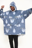 Sloth Hoodie Grey - TheHugSnugStore