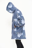 Sloth Hoodie Grey - TheHugSnugStore