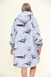 Snowy Dachshund Grey Hoodie - TheHugSnugStore