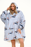 Snowy Dachshund Grey Hoodie - TheHugSnugStore