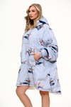 Snowy Dachshund Grey Hoodie - TheHugSnugStore