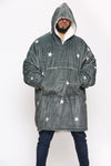 Star Hoodie Grey - TheHugSnugStore