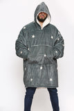 Star Hoodie Grey - TheHugSnugStore