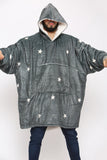 Star Hoodie Grey - TheHugSnugStore