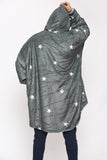 Star Hoodie Grey - TheHugSnugStore