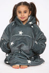 Kids Star Hoodie Red - TheHugSnugStore