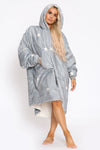 Star Hoodie Grey - TheHugSnugStore