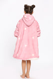 Kids Star Hoodie Blush Pink - TheHugSnugStore