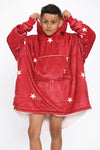 Kids Star Hoodie Blush Pink - TheHugSnugStore