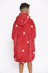 Kids Star Hoodie Red - TheHugSnugStore