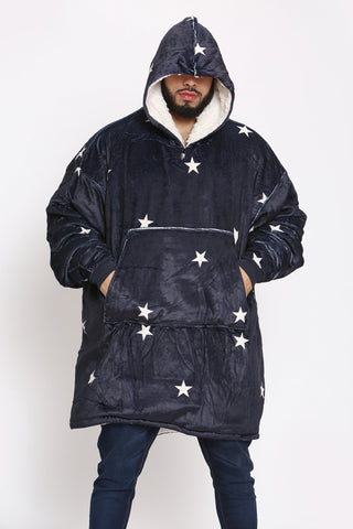 Star Hoodie Royal Blue