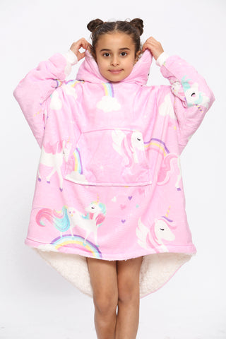 Hoodie blanket unicorn outlet