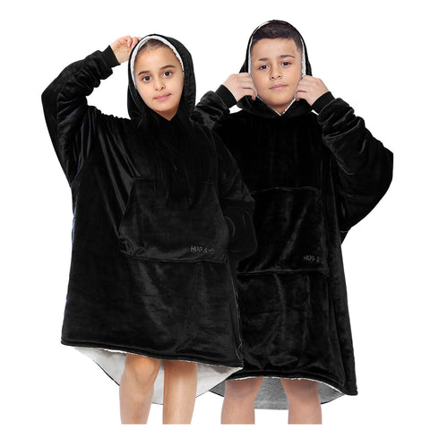 Kids Black Hoodie - TheHugSnugStore